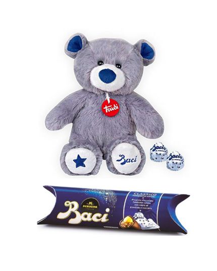 Peluche Orsetto Trudi con Tubo Baci Perugina 37,5gr