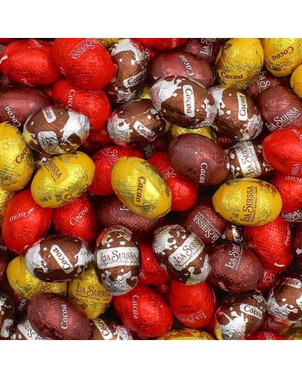 Ovetti al Cioccolato FOndente Confezione da 1 Kg La Suissa 