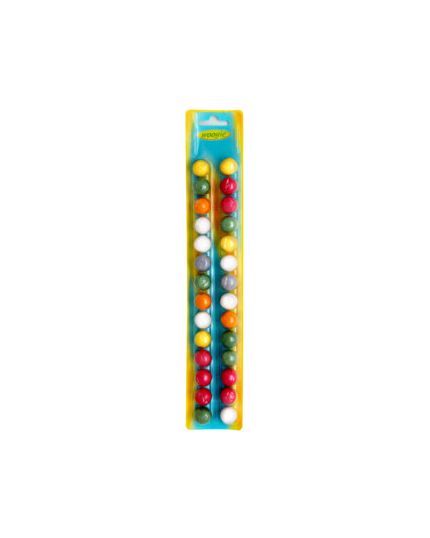 Palline di Gomma da Masticare Multicolor 70 Gr