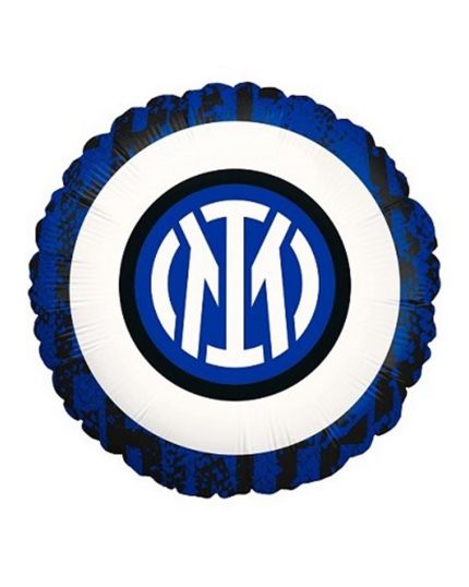 Palloncino Mylar Rotondo Inter