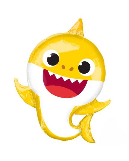 Palloncino Foil Baby Shark Squalo 66cm
