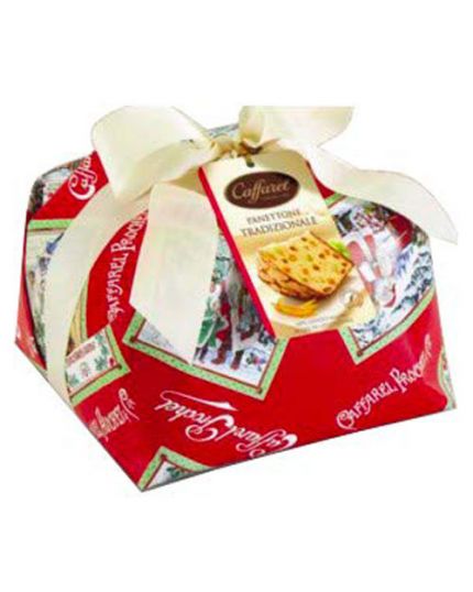 Panettone Tradizionale in Carta Regalo Caffarel 1 Kg