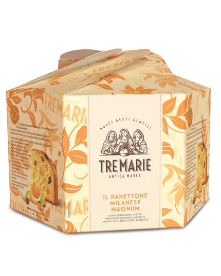Panettone Milanese Magnum Basso Le Tre Marie 2 kg