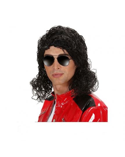 Parrucca Re del Pop Michael Jackson