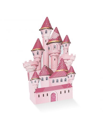 Scatolina Porta Confetti Castello 10Pz