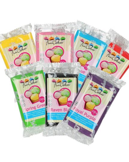 Pasta di Zucchero Colorata Fun Cakes 250gr