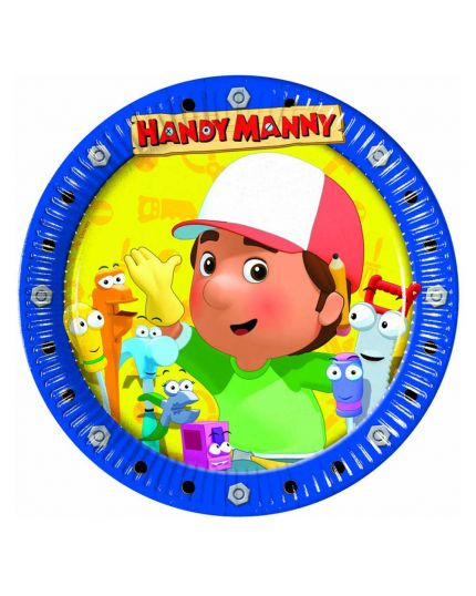 Piatti Carta Handy Manny