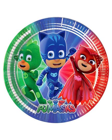 Piatti Carta Pj Masks SuperPigiamini