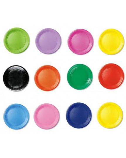 Henreal 100 Pezzi Colorate monouso in plastica bifurcaciones Pastello Dessert Dessert forchetta fonti del Partito Verde 