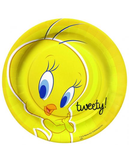 Piatti Carta Tweety Looney Tunes