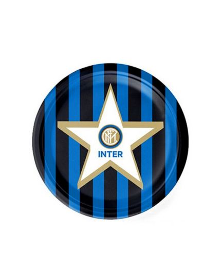 Piattini Dessert Carta Squadra Calcio Inter