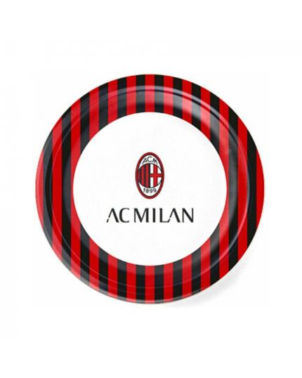 Piattini Dessert Carta Squadra Calcio Milan