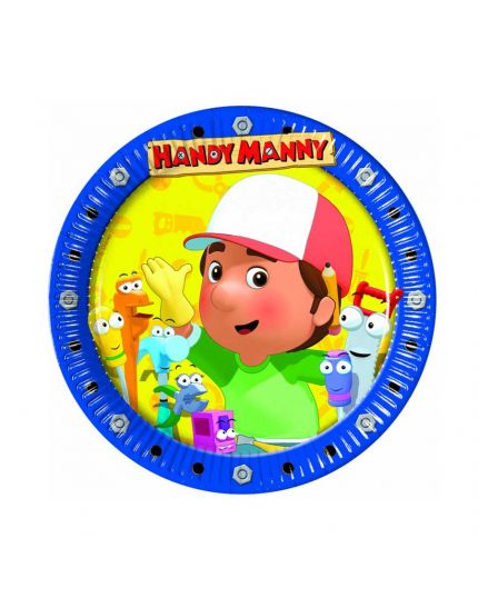 Piattini Dessert Carta Handy Manny