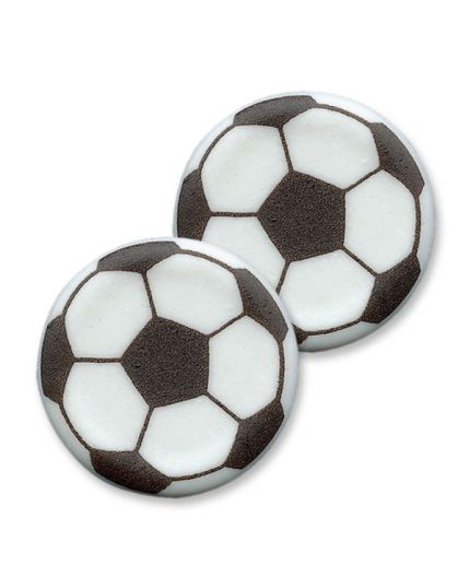 Decorazione Placca Pallone da Calcio Piatto 4cm