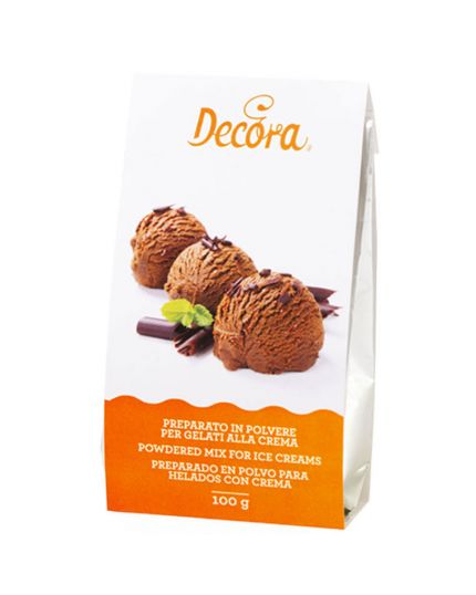 Preparato in Polvere per Gelati alla Crema Decora 100gr