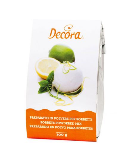 Preparato in Polvere per Sorbetti o Gelati alla Frutta Decora 100gr