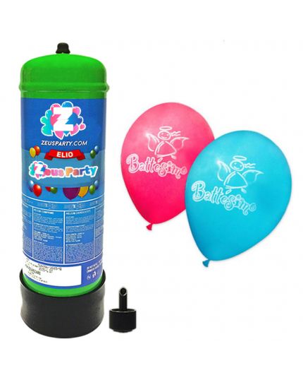 Bombola Elio 2,2L con 14 Palloncini Battesimo