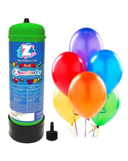 Kit Bombola Gas A Elio Compreso Di 25 Palloncini