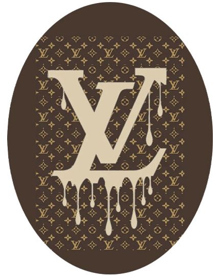 Uovo Pasqua Artigianale Personalizzabile Varie Dimensioni Louis Vuitton