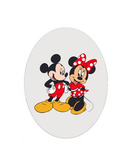 Uovo Pasqua Artigianale Personalizzabile Varie Dimensioni Minnie e Mickey Mouse