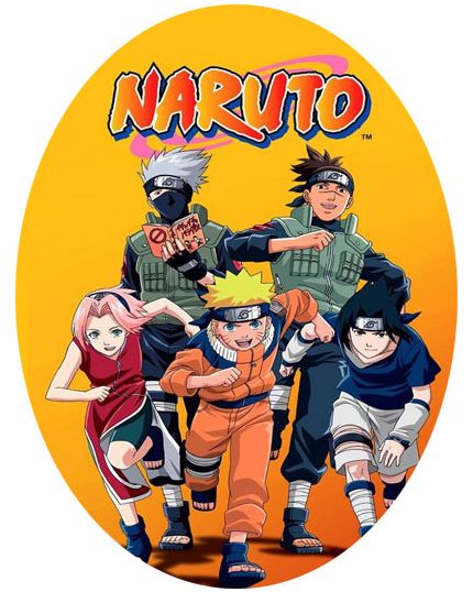 Uovo Pasqua Artigianale Personalizzabile Varie Dimensioni Naruto