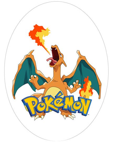 Uovo Pasqua Artigianale Personalizzabile Varie Dimensioni Pokémon Charizard