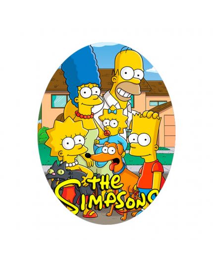 Uovo Pasqua Artigianale Personalizzabile Varie Dimensioni I Simpson