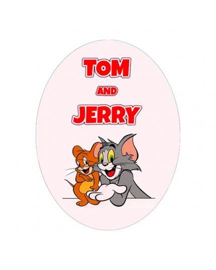 Uovo Pasqua Artigianale Personalizzabile Varie Dimensioni Tom and Jerry