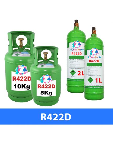 Bombola Gas Refrigerante R422D Varie Dimensioni