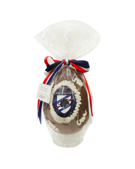 Uovo Pasqua Artigianale Personalizzabile Varie Dimensioni Sampdoria