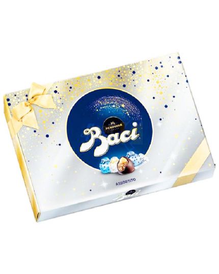 Scatola Baci Perugina Assortiti Confezione Natalizia 200gr