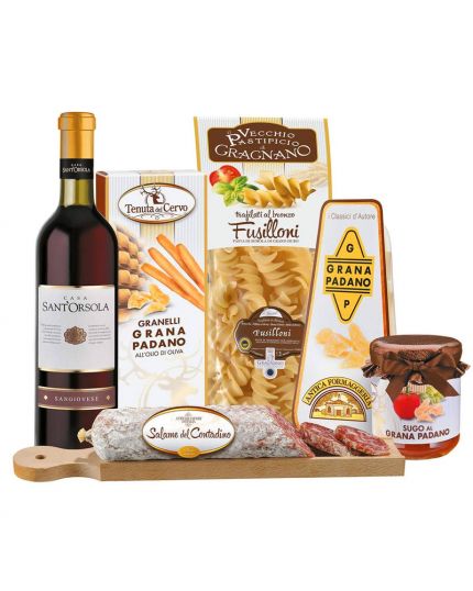 Cesto Natalizio Scatola Gran Tradizione 6 Pezzi