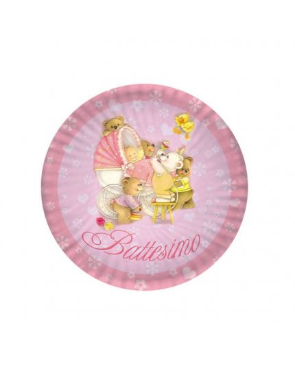 Piattini Dessert Battesimo 