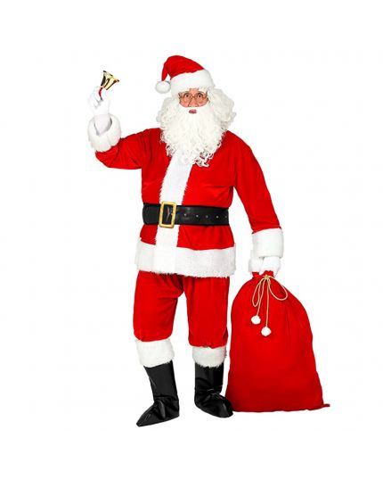 Costume Ultra Deluxe Professionale Babbo Natale Uomo 