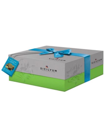 Colomba Sicilyum al Cioccolato con Granella di Pistacchio e crema al Pistacchio Dais 1kg