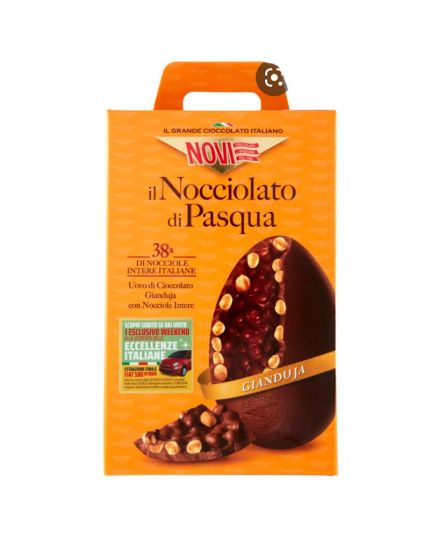 Uovo Pasqua Gianduja Il Nocciolato Novi 370Gr