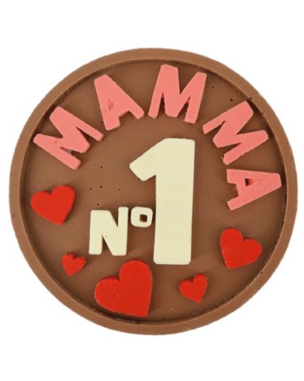 Medaglia di Cioccolato Mamma N 1 50gr