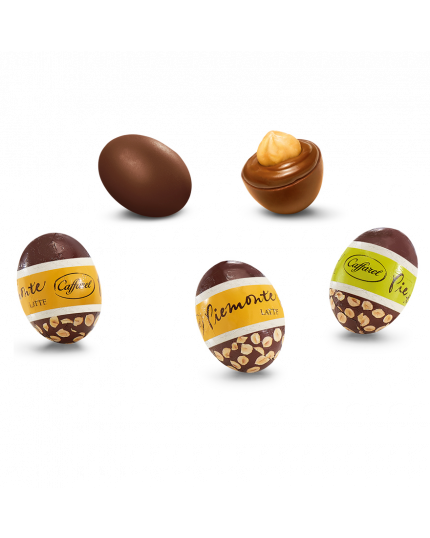 Ovetti Caffarel Piemonte Cioccolato al Latte o Fondente 1Kg