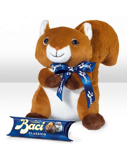Peluche Scoiattolo Baci Perugina 37,5gr