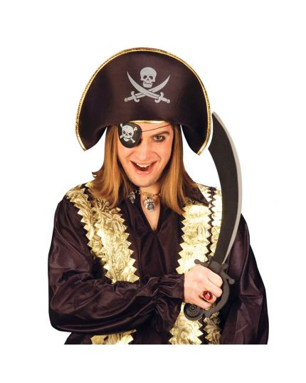 Set Pirata Cappello, Spada e Benda per Adulto