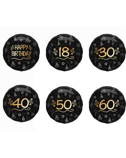 Palloncino in Foil per Compleanno Shining Diametro 45 cm