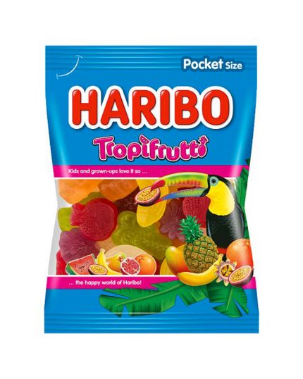 Caramelle Gommose Haribo Tropifrutti 175g