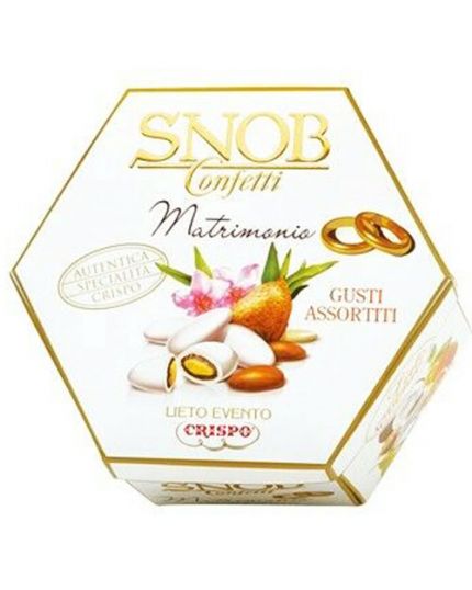 Confetti Snob Lieto Evento Matrimonio 6 Gusti Assortiti 500 gr 