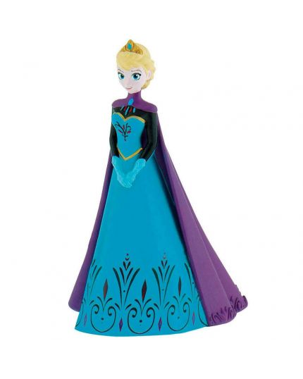 Sopratorta Cake Topper Elsa Frozen Abiti Reali 10cm