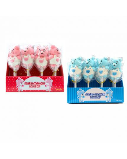 Spiedino Lecca Lecca Marshmallow Orsetto Colorato