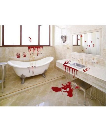 Stickers Horror Macchie di Sangue 24pz 