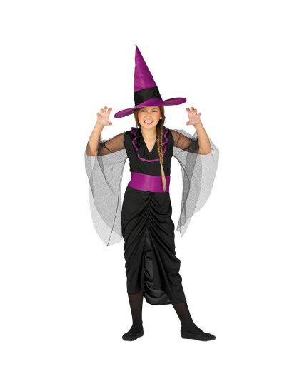 Costume Strega Nera e Viola Bambina