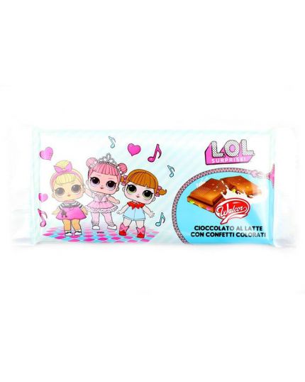Tavoletta Cioccolato Lol Surprise Con Confetti Colorati Walcor