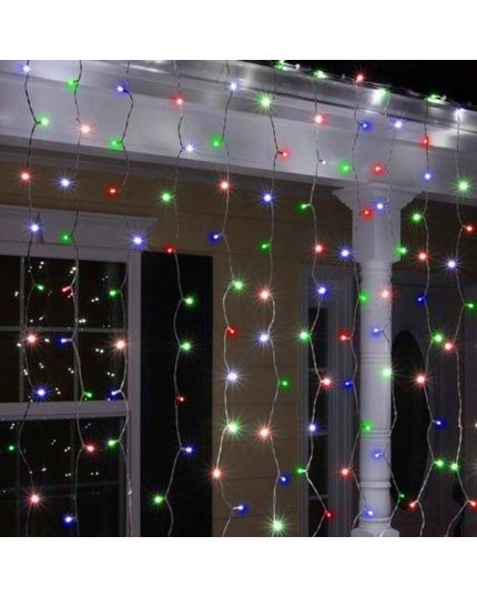 Tenda Luminosa 240 Maxi Lucciolone LED Multicolor 2,4 Metri 