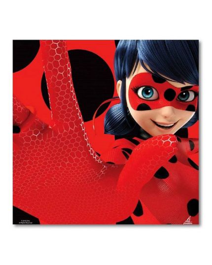 Tovaglioli Carta Miraculous Ladybug